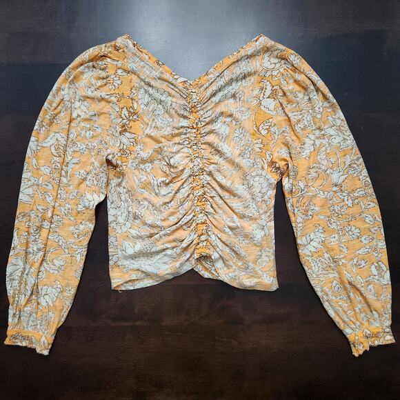 NWT Free People Say The Word Cropped Top Size Small - Picture 5 of 5